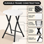 Foldable Table & Step Stool – Heavy-Duty, Portable, Adjustable Height, Indoor/Outdoor Use - 6