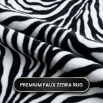 Faux Cowhide Rug – Animal Print Area Rug for Living Room, Bedroom & Office - 6