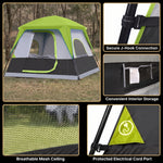 2-4 Person Dome And Cabin Camping Tents - 6