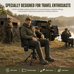 Portable Adjustable Hunting Chair with Swivel & Heated - 6