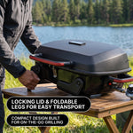 PORTABLE TABLETOP BBQ GRILL – CHARCOAL OUTDOOR GRILLS FOR CAMPING, PATIO, BEACH & BACKYARD - 6