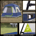 2-4 Person Dome And Cabin Camping Tents - 6