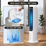 3-in-1 Evaporative Air Cooler Tower Fan with Remote Control - 6