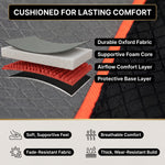 Oversized Padded 2-Person Folding Camping Loveseat Chair – Heavy Duty Outdoor Seating - 6