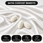 Body Pillowcase – Satin or Mulberry Silk, 20 x 54 in - 6