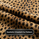 Faux Cowhide Rug – Animal Print Area Rug for Living Room, Bedroom & Office - 6
