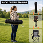 Portable 2-Person Hammock with Steel Stand – Heavy Duty Outdoor & Indoor Relaxation Swing - 6