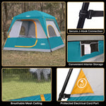 2-4 Person Dome And Cabin Camping Tents - 6