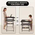 Foldable Table & Step Stool – Heavy-Duty, Portable, Adjustable Height, Indoor/Outdoor Use - 6