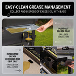 Grate for Outdoor Backyard BBQ Cooking - 6