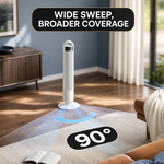 Tower Fan With Remote – 90° Oscillation, 36″ & 42″ - 6
