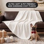Throw Blanket – Soft, Lightweight Ribbed Design - 6