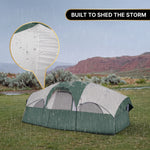 5–8 PERSON FAMILY DOME CAMPING TENT – WATERPROOF OUTDOOR TENT WITH RAINFLY & CARRY BAG - 6