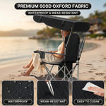 Heated & Standard Oversized Folding Camping Chairs - 6 (replacement)