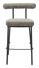 Kede Barstool Green Tweed