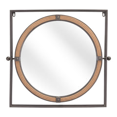 Capell Mirror Antique Gray