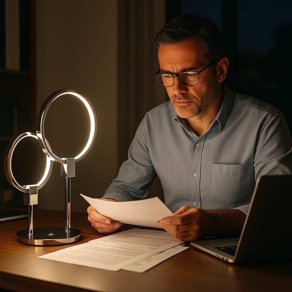 Hong Kong Elite Touch Dimmer LED Table Lamp in Premium Chrome