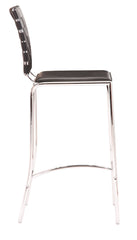 Criss Cross Counter Stool (Set of 2) Black