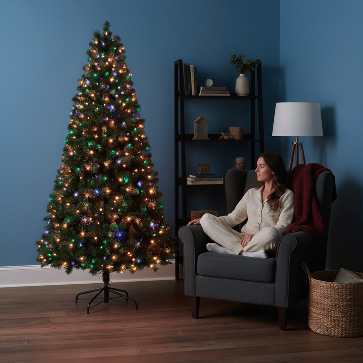 6ft Prelit Artificial Xmas Tree