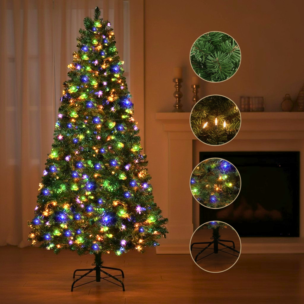 6ft Prelit Artificial Xmas Tree