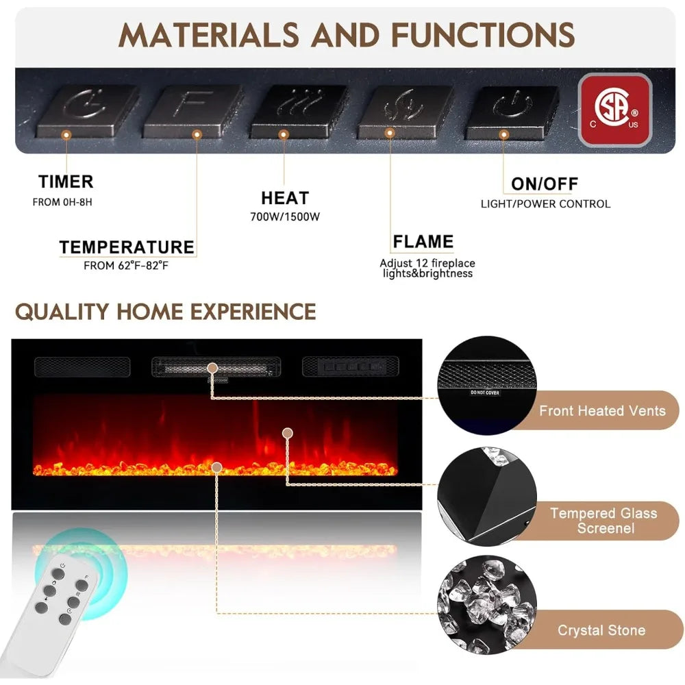 70" TV Stand for Living Room