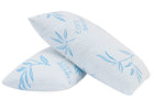 Adjustable Shredded Memory Foam Pillows, Set of 2 – Standard, Queen & King