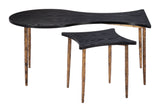 Norden Coffee Table Set Black & Bronze