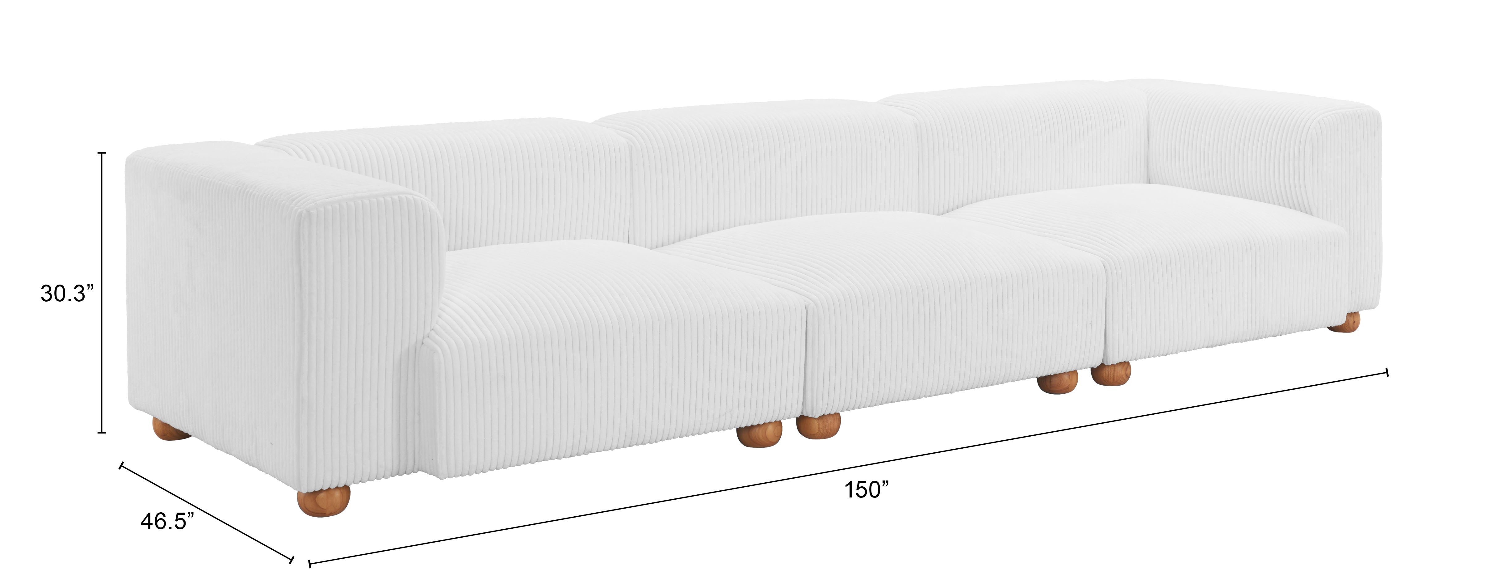 Tayte Sofa White