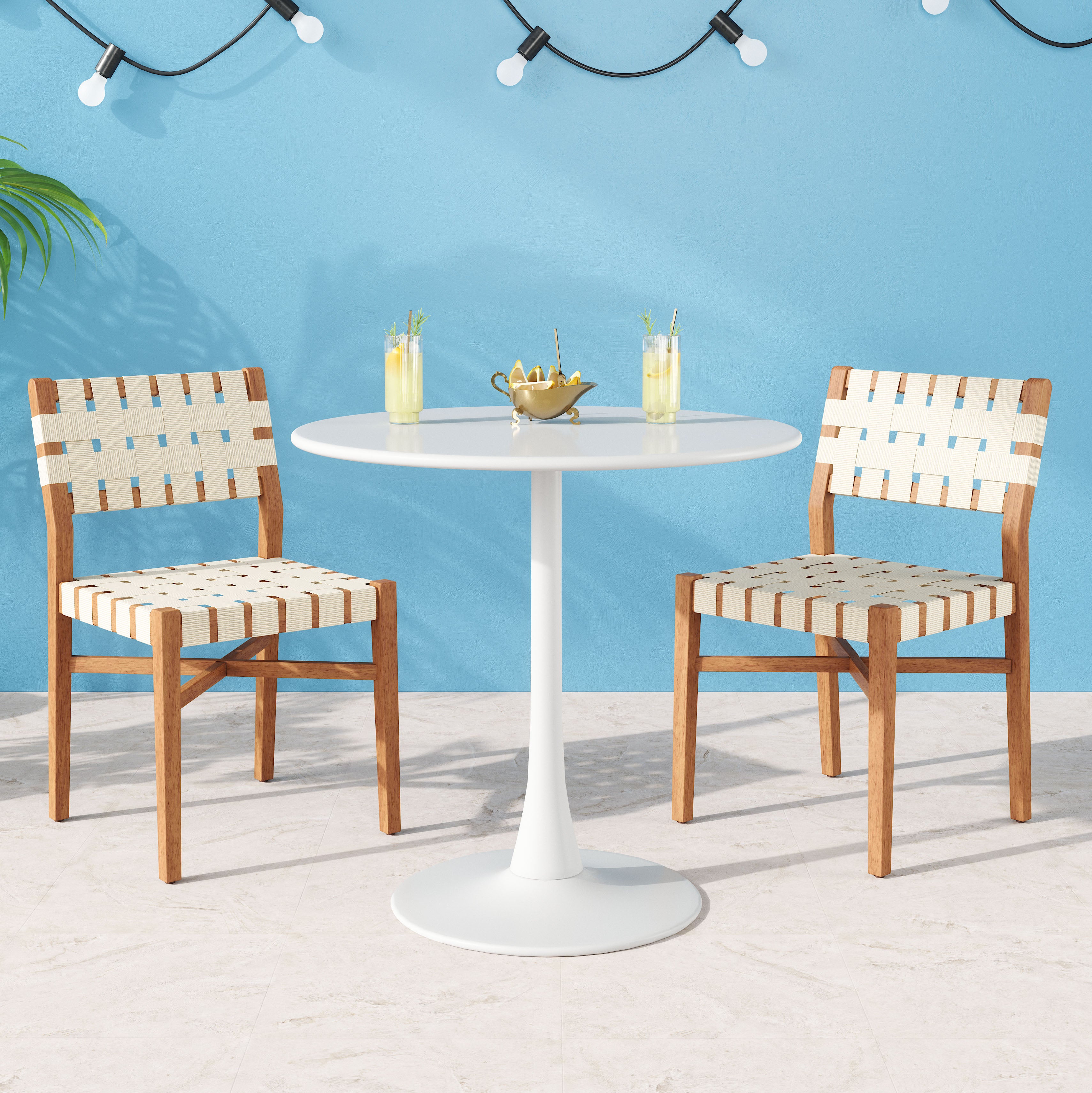 Soleil Dining Table White