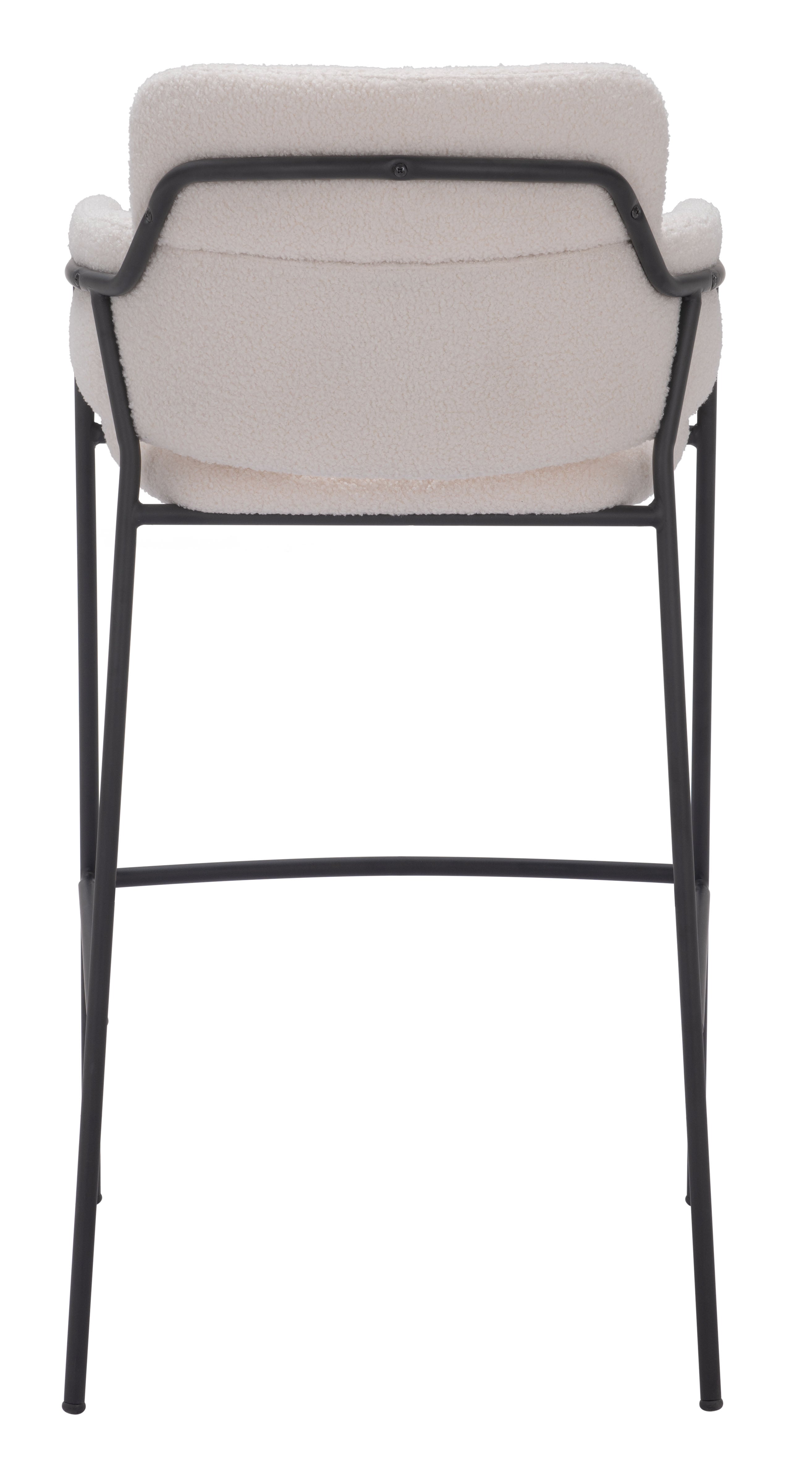 Marcel Barstool (Set of 2) Cream