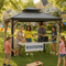 Exclusive Hardtop Gazebo Outdoor Aluminum Gazebos Grill - Premium Galvanized Steel Double Canopy Collection