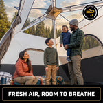 8–10 Person Instant Cabin Camping Tent with Room Divider - 7