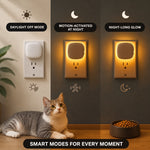 PLUG-IN NIGHT LIGHT – MOTION SENSOR, DUSK-TO-DAWN & DIMMING - 7