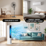 3-in-1 Evaporative Air Cooler Tower Fan with Remote Control - 7