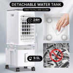 3-in-1 Evaporative Air Cooler Tower Fan with Remote Control - 7