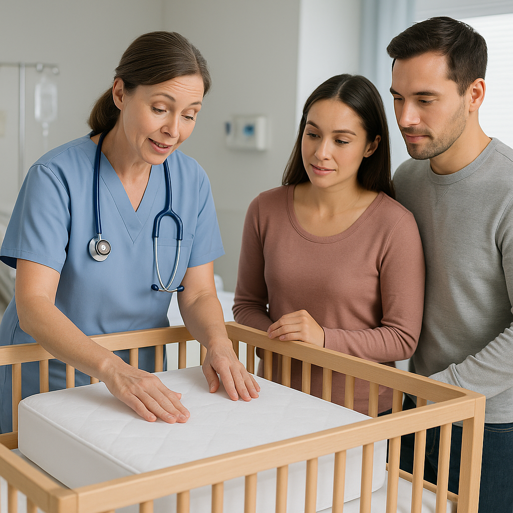 Premium Waterproof Bamboo Terry Crib Mattress Protector - Ultra-Soft 5" Deep Pocket Cover with Silent Protection