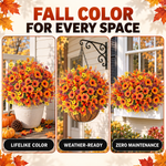 ARTIFICIAL FLOWERS FOR OUTDOORS – UV-RESISTANT FALL MIX - 7 (2)