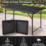 4 ft Adjustable Folding Camping Table - 7