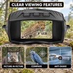 High-Powered Binoculars with Night Vision for Hunting, Bird Watching, and Travel - 7