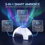 GALAXY PROJECTOR – WHITE NOISE, BLUETOOTH SPEAKER & REMOTE - 7