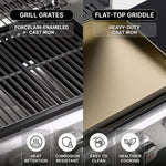 Grate for Outdoor Backyard BBQ Cooking - 7