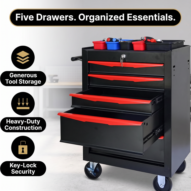 Portable Metal Tool Box Organizer – Compact & Large Options - 7