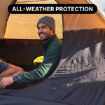 4-6 Person Instant Cabin Camping Tent with Rainfly & Carry Bag - 7