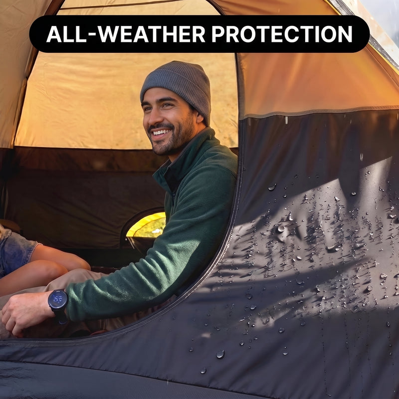 4-6 Person Instant Cabin Camping Tent with Rainfly & Carry Bag - 7