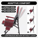 Heated Camping Chair for Adult Outdoor Activities - Portable Folding Heated Chair with 3 Adjustable Heat Levels, Heating Backrest Cushion Support 264LBS for Patio Camping (Battery Not Included) - 7