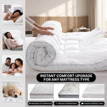 Waterproof Mattress & Pillow Protector – Breathable Quilted Deep Pocket Cover - 7
