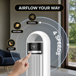 Tower Fan With Remote – 90° Oscillation, 36″ & 42″ - 7