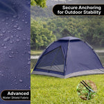 2-4 PERSON LIGHTWEIGHT BACKPACKING DOME CAMPING TENTS - 7