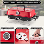 PORTABLE TABLETOP BBQ GRILL – CHARCOAL OUTDOOR GRILLS FOR CAMPING, PATIO, BEACH & BACKYARD - 7