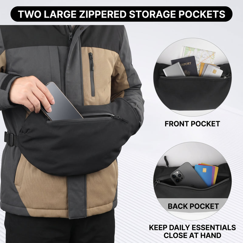 Rechargeable Hand Warmer Pouch – Electric Heated Hand Muff for Hunting, Golf & Outdoors - 7